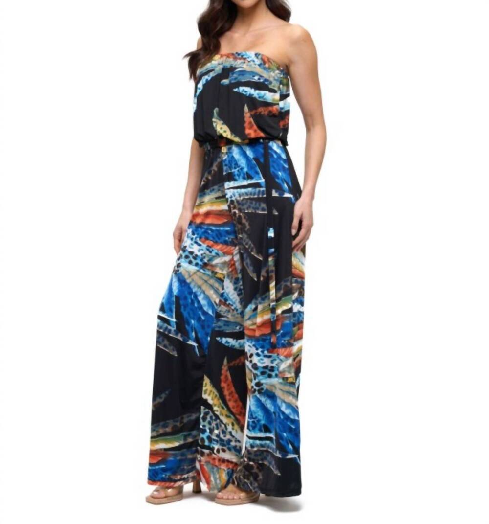 NEW ARIELLA twist front jumpsuit in black